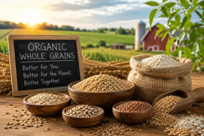 Farm-to-Table Organic Whole Grains: A Better Pantry Choice
